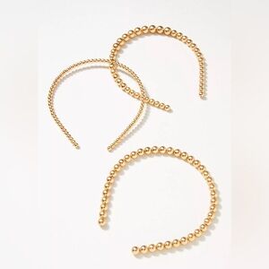 New🌟Anthropologie-Bauble Headband Set